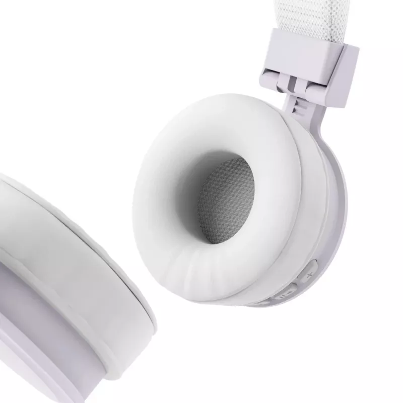 Hama Freedom Lit III belaidės ausinės ant ausų, Bluetooth, USB-C, alyvinė/balta