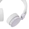 Hama Freedom Lit III belaidės ausinės ant ausų, Bluetooth, USB-C, alyvinė/balta