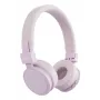 Hama Freedom Lit III belaidės ausinės ant ausų, rausvos, Bluetooth, USB Type-C