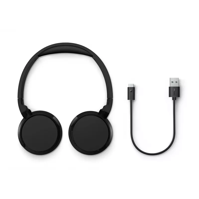 Philips 4000 series TAH4209BK/00 belaidžiai ausiniai ant ausų, juodi