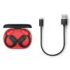 Philips 6000 serijos TAA6709BK/00 ausinės / headset True Wireless Stereo (TWS) Ausų kabliukai Sportinės Bluetooth Juodos, Raudonos
