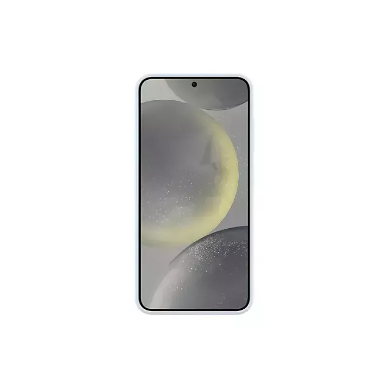 Dėklas Samsung Galaxy S24 šviesiai mėlynas monochromatinis su stovu