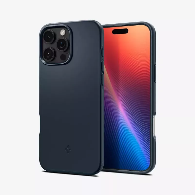 Spigen iPhone 16 Pro Max dėklas Thin Fit MagFit juodas