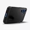 Spigen Galaxy S25 Dėklas Tough Armor AI Juodas Su Stovu