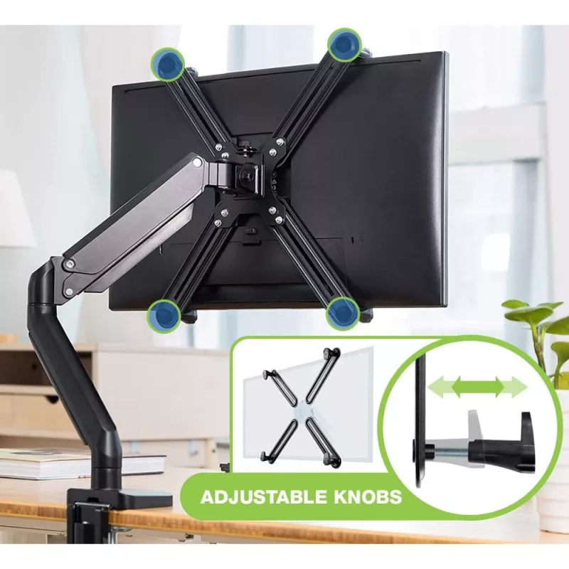 TECHLY 364316 ne-VESA tvirtinimo adapteris LCD/LED monitoriams 13–27 colių