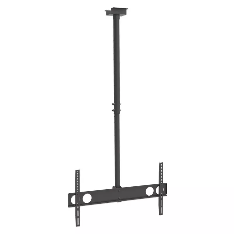 Manhattan lubinis laikiklis televizoriui ir monitoriui, 37–75 colių, reguliuojamas aukštis 105–156 cm, VESA 200x200–800x400 mm, max 50 kg, juodas