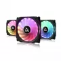 Chieftec CF-3012-RGB kompiuterio aušinimo sistema Korpuso ventiliatorius 12 cm Juoda