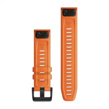 Garmin QuickFit 22 oranžinis silikoninis dirželis