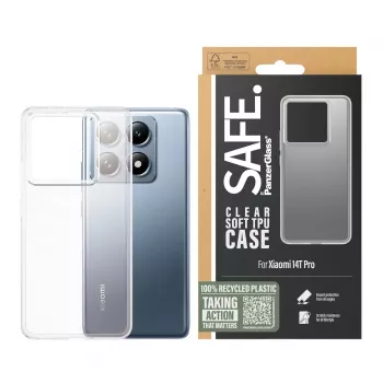 PanzerGlass SAFE TPU Dėklas Skaidrus Xiaomi 14T Pro