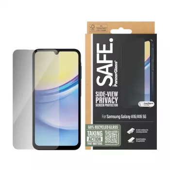 PanzerGlass SAFE. by ® Privatumo ekrano apsauga Samsung Galaxy A16 | A16 5G | Ultra-Wide Fit