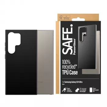 PanzerGlass SAFE TPU Dėklas Samsung Galaxy S24 Ultra Juodas Skaidrus