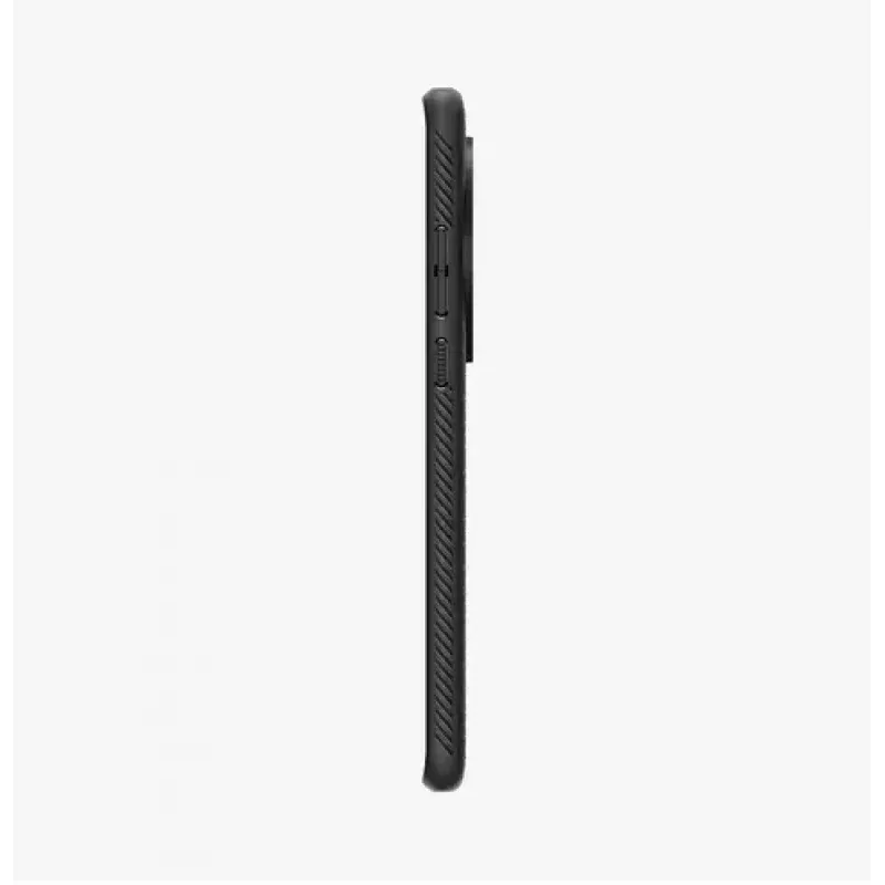 Spigen OnePlus 12 Liquid Air matinis juodas telefono dėklas 17,3 cm