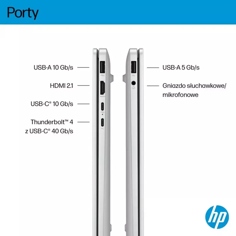 HP OmniBook 7 AI 14-fr0003nw nešiojamasis kompiuteris, 14" 2K OLED, Intel Core Ultra 5 225U, 16 GB, 512 GB SSD, Windows 11 Pro