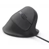 Hama ECM-500R vertikali laidinė pelė, USB-A, optinė, 1800 DPI, dešinei rankai