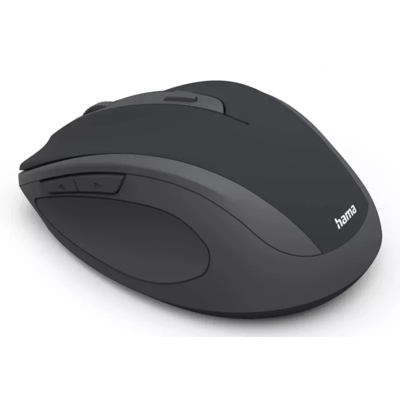 Hama WM-400 RF belaidė optinė pelė, dešinei rankai, 1600 DPI, juoda