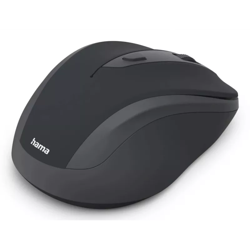 Hama WM-400 RF belaidė optinė pelė, dešinei rankai, 1600 DPI, juoda