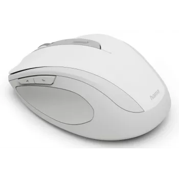 Hama WM-400 belaidė RF optinė pelė, dešinei rankai, 1600 DPI, balta
