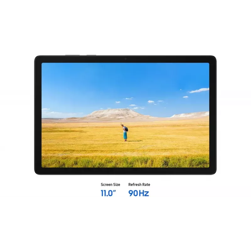 Planšetinis kompiuteris Samsung Galaxy Tab A11+ 5G (11 colių) – 11 colių ekranas, 1920x1200, 256GB, 8GB RAM, 8MP galinė, 5MP priekinė, 5G, IP52, pilka