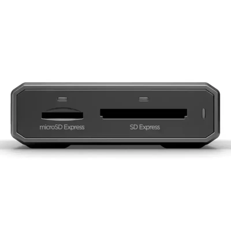 SANDISK PRO-READER SDDR-A451-GNPNN USB 3.2 Gen 2 (Type-C) SD/microSD Express kortelių skaitytuvas, juodas/pilkas, 60×115.3×19.1 mm