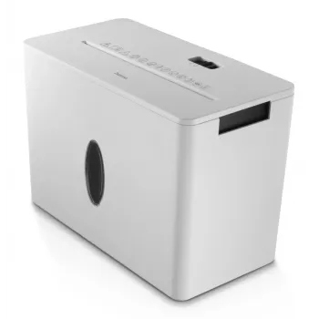 Popieriaus smulkintuvas Hama Safe X40-W, kryžminis pjovimas, 4 lapai, 22 cm, 7 l, baltas