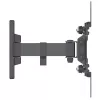 Manhattan sieninis laikiklis televizoriui ir monitoriui (pasukamas ir pakreipiamas, 2 vyriai), 13 inch–42 inch, VESA 75×75–200×200 mm, max 20 kg