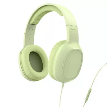 Ausinės Hama Fun C laidinės USB Type-C žalios 20-20000 Hz 1,2 m
