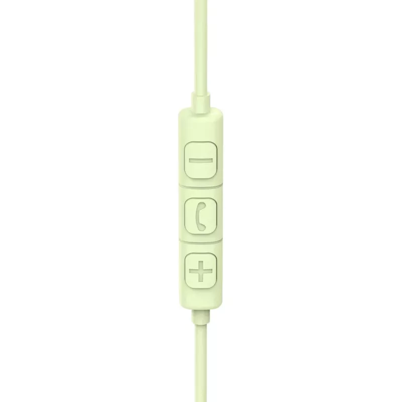 Ausinės Hama Fun C laidinės USB Type-C žalios 20-20000 Hz 1,2 m