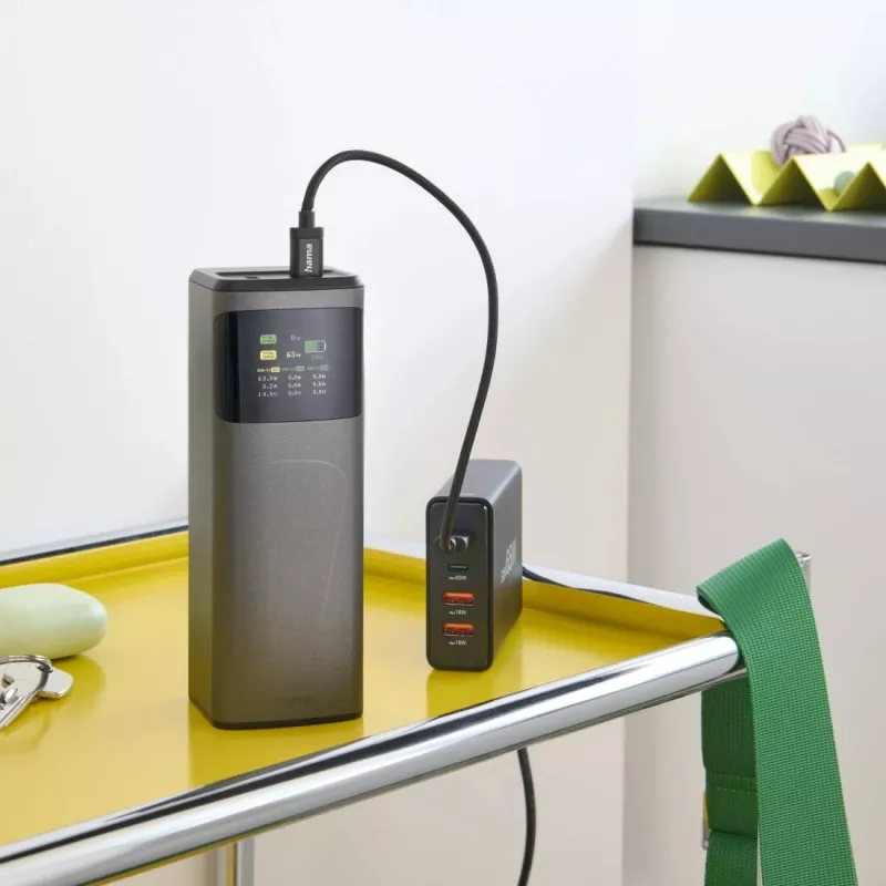Hama High Power ličio jonų (Li-Ion) 20000 mAh pilka