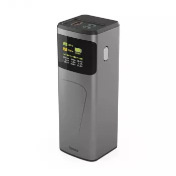 Hama High Power nešiojamas įkroviklis 24000 mAh pilka