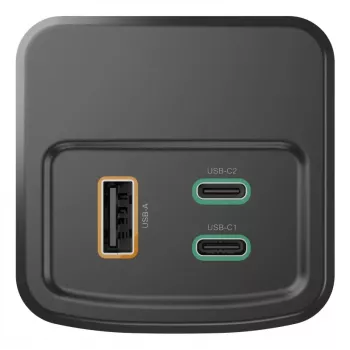Hama High Power nešiojamas įkroviklis 24000 mAh pilka