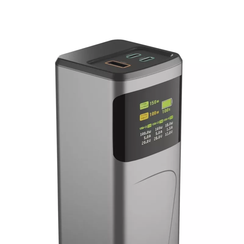 Hama High Power nešiojamas įkroviklis 24000 mAh pilka