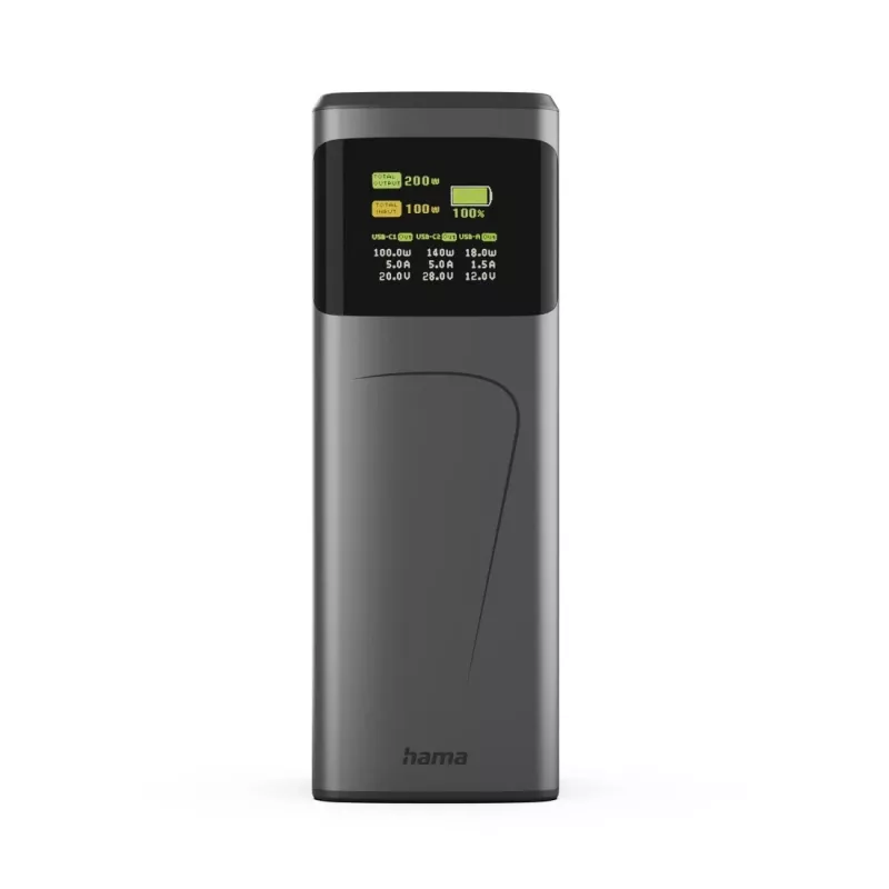 Hama High Power ličio jonų (Li-Ion) 24000 mAh pilka