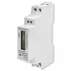 Vienfazis elektros energijos skaitiklis QOLTEC 50887 1 fazė 230 V LCD plonas