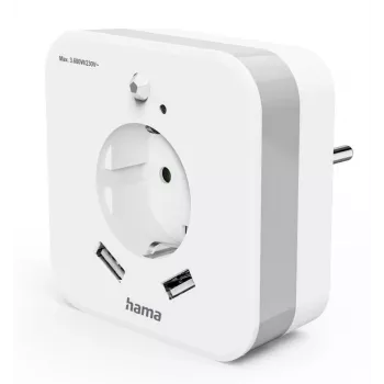 Naktinė lemputė su kištuku Hama 00223507 šilta balta LED 3000K