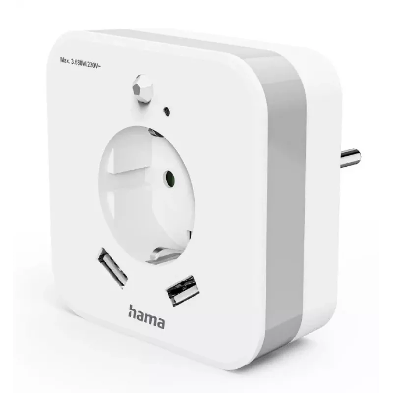 Naktinė lemputė su kištuku Hama 00223507 šilta balta LED 3000K