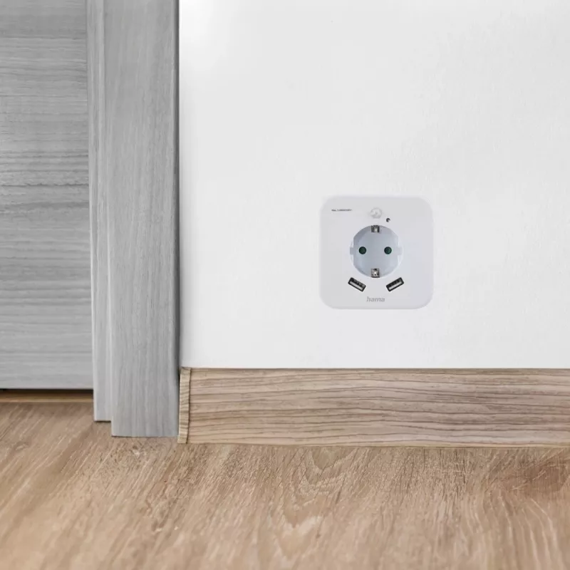 Naktinė lemputė su kištuku Hama 00223507 šilta balta LED 3000K