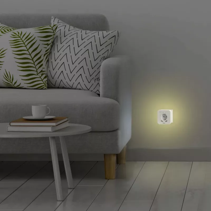 Naktinė lemputė su kištuku Hama 00223507 šilta balta LED 3000K