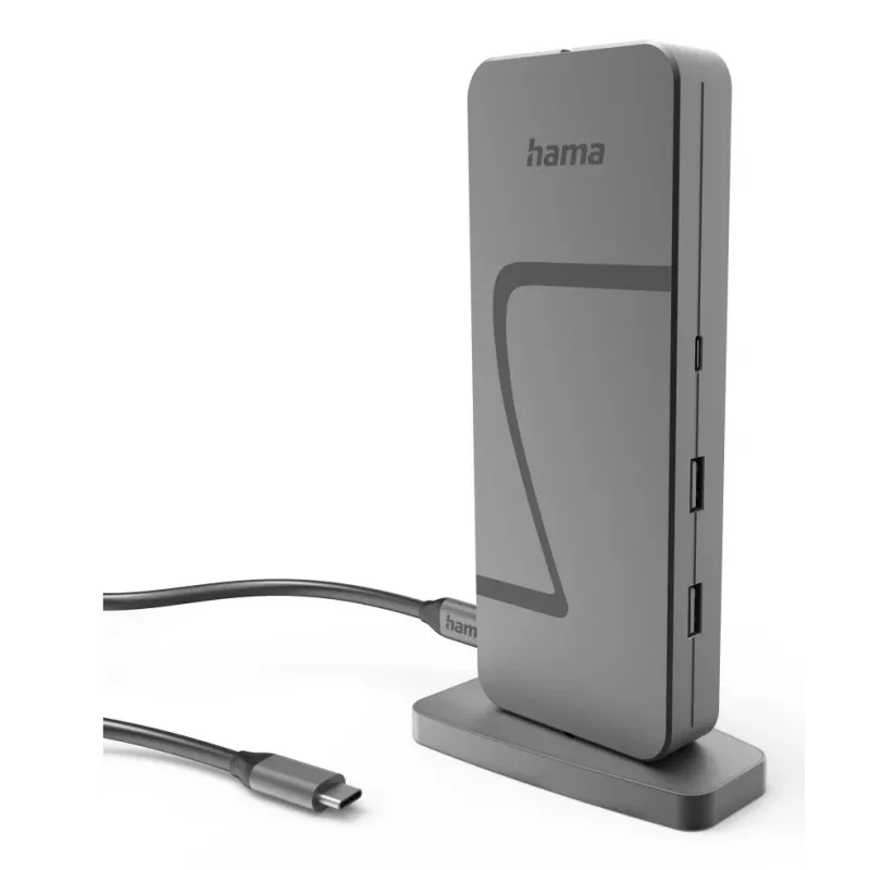 Hama Connect2Office Speed USB 3.2 Gen 1 (3.1 Gen 1) Type-C 40000 Mbit/s Antracito