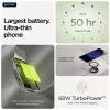 Išmanusis telefonas Motorola edge 70 — 6,7 colio P-OLED, Snapdragon 7 Gen 4, 12 GB RAM, 512 GB, Dual SIM, 4800 mAh, žalias, IP68/IP69