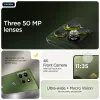 Išmanusis telefonas Motorola edge 70 — 6,7 colio P-OLED, Snapdragon 7 Gen 4, 12 GB RAM, 512 GB, Dual SIM, 4800 mAh, žalias, IP68/IP69