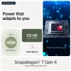 Išmanusis telefonas Motorola edge 70 — 6,7 colio P-OLED, Snapdragon 7 Gen 4, 12 GB RAM, 512 GB, Dual SIM, 4800 mAh, žalias, IP68/IP69