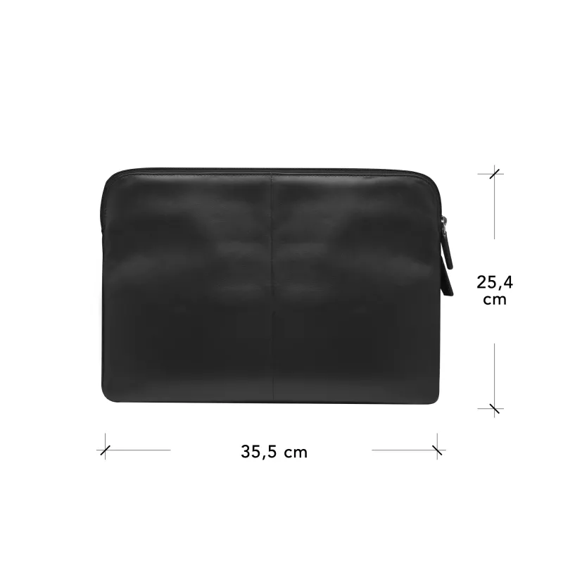Dėklas rankovinis dbramante1928 Skagen Pro+ MacBook Pro 14 colių / iki 14 colių – Juoda, 35,6 cm, 1 priekinė kišenė