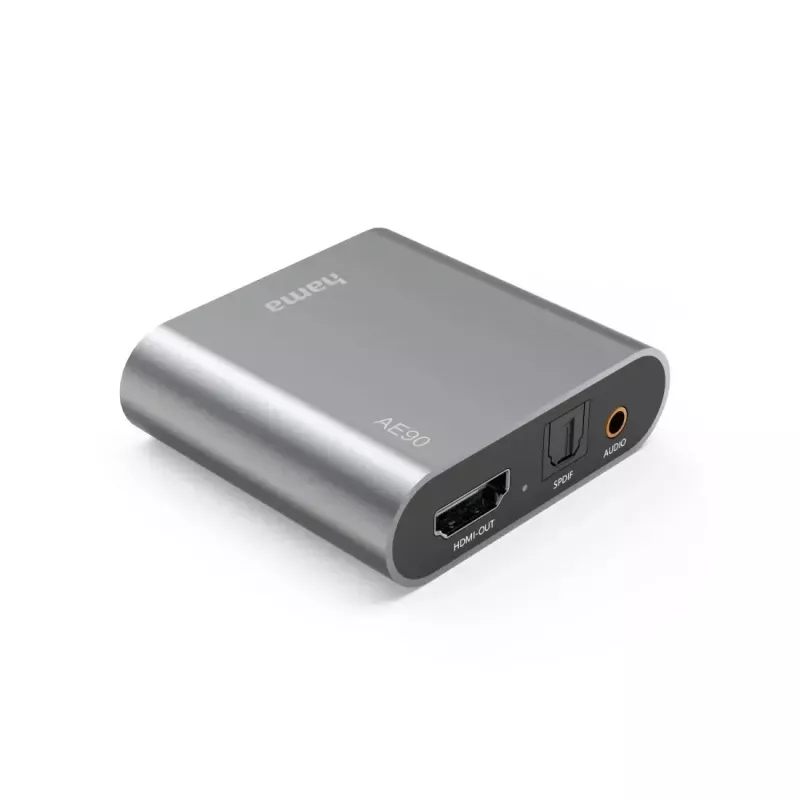 Garso skirstytuvas Hama 00205100 sidabrinis HDMI 3.5 mm
