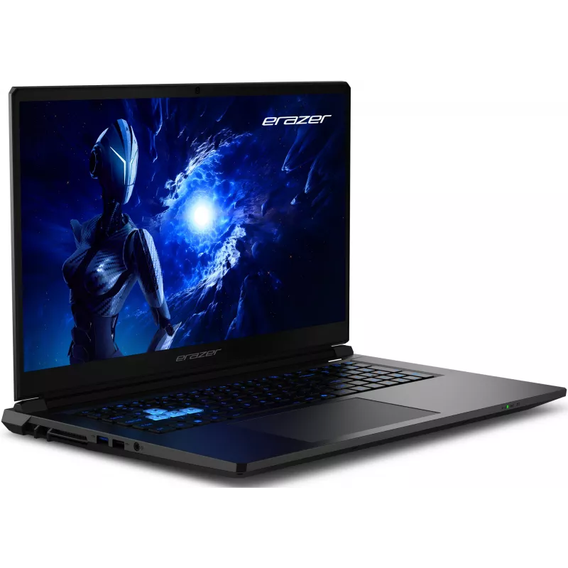 Nešiojamas kompiuteris ERAZER Scout 17 E1 MD62758 Intel Core 5 210H 43,9 cm (17,3 col.) Full HD 16 GB DDR5-SDRAM 1 TB SSD NVIDIA® GeForce RTX™ 5050 Wi-Fi 6E (802.11ax) Windows 11 Home Juodas