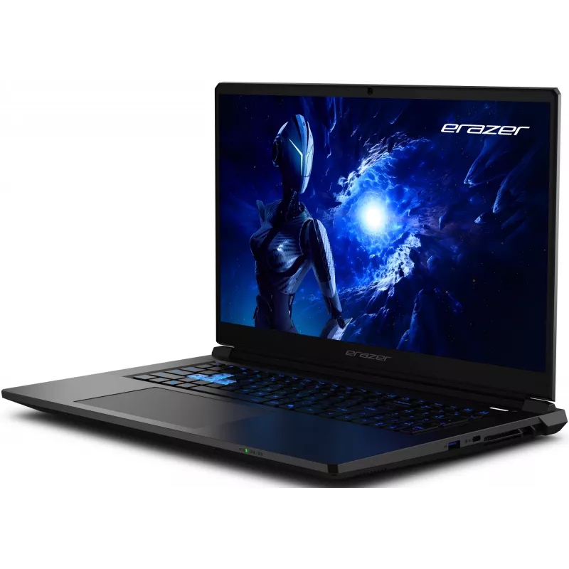 Nešiojamas kompiuteris ERAZER Scout 17 E1 MD62758 Intel Core 5 210H 43,9 cm (17,3 col.) Full HD 16 GB DDR5-SDRAM 1 TB SSD NVIDIA® GeForce RTX™ 5050 Wi-Fi 6E (802.11ax) Windows 11 Home Juodas