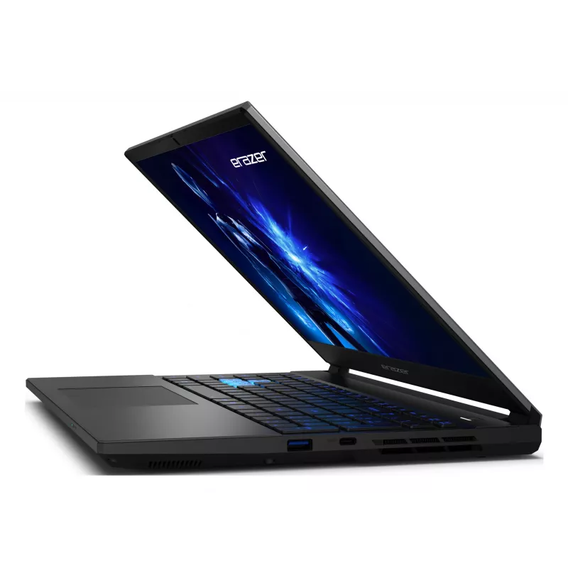 Nešiojamas kompiuteris ERAZER Deputy 15 P1 MD62761, Intel Core 7 250H, 15.6 inch Full HD, 16 GB DDR5, 1 TB SSD, NVIDIA GeForce RTX 5060, Wi-Fi 6E, Windows 11 Home, juodas
