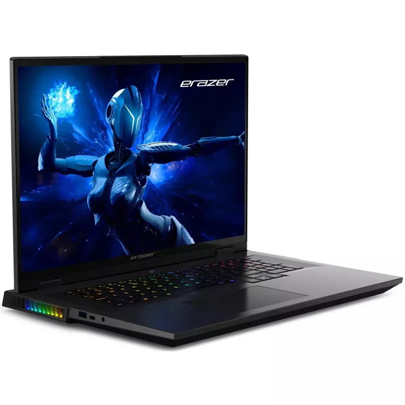 Nešiojamas kompiuteris ERAZER Beast 18 X1 Intel Core Ultra 9 275HX 45,7 cm (18 inch) Quad HD+ 32 GB DDR5-SDRAM 2 TB SSD NVIDIA GeForce RTX 5090 Wi-Fi 7 Windows 11 Home Juodas