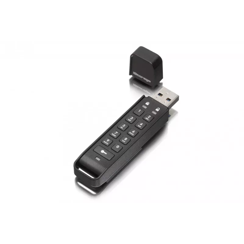 iStorage datAshur Personal² 32 GB | Saugus USB atmintukas | AES-XTS 256 bitų aparatinė šifravimo sistema | Nuo OS ir platformos nepriklausomas | Tipo A