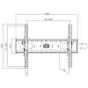 Sieninis laikiklis InLine 23117A TFT LED Plasma 32-70 col.