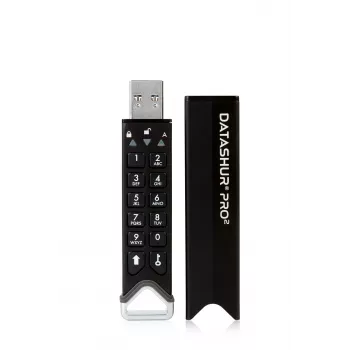 iStorage datAshur PRO2 8 GB USB atmintukas su klaviatūra IS-FL-DP2-256-8